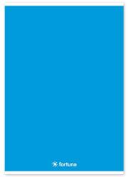 Fortuna Spirálfüzet vonalas FORTUNA Monocolor A/4 70 lapos kék (01.02131) - vectraline