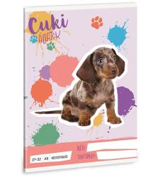 Ars Una Füzet kockás ARS UNA A/5 32 lapos 27-32 Cuki-Harlekin tacskó (53634962) - vectraline