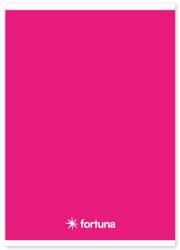 Fortuna Füzet vonalas FORTUNA Monocolor A/5 32 lapos magenta (01.02078) - vectraline