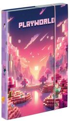 KARTON P+P Füzetbox OXY A/4 Playworld Girl (6-50125) - vectraline