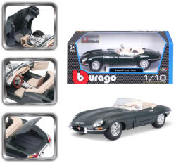 Bburago 1: 18 Jaguar "E" Cabriolet (1961) zöld (43BB12046GN)