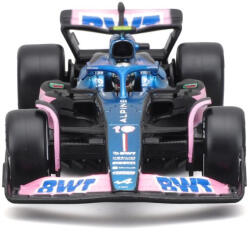 Bburago 1: 43 RACE Formula F1 - BWT Alpine F1 Team A523 (2023) #10 Pierre Gasly + display + sofőr figura (43BB38073NR10)