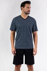Regina Marek férfi pizsama, rövid, szürke, L