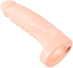 Realistixxx Double Fucker - felcsatolható anál vibrátor (fekete) (54022390000)