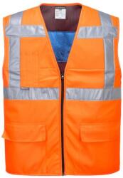 Portwest Jól láthatósági hűtőmellény (CV02ORRXX/3X)