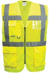 Portwest Madrid hálós vezetői mellény (C496YERXL) - grandis