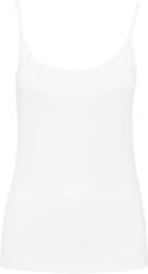 Kariban Női spagetti pántos sztreccs trikó, Kariban KA397, White-L (ka397wh-l)