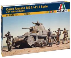 Italeri Mașină de model Italeri 1/35 Carro Armato M14/41 I Serie (6543S)
