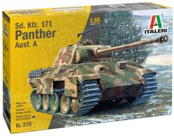 Italeri Mașină de model Italeri 1/35 Sd. Kfz. 171 Panther Ausf. A (0270S)