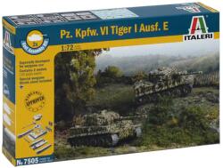 Italeri Set de machete Italeri 1/72 Pz. Kpfw. VI Tiger I Ausf. E Tigris tank, 2 bucăți (7505S)