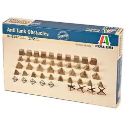 Italeri Set di diorama cu obstacole antitanc Italeri 1/72 (6147S)