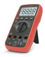 Maxwell Multiméter V-A-Ohm-F-°C-Hz digitális 1000VDC 750VAC 10ADC 10AAC 40MOhm MX-25303 Maxwell