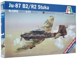 Italeri Mașină de model Italeri 1/72 Ju-87 B2/R2 Stuka bombardier în picaj (1292S)