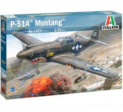 Italeri Mașină de model Italeri 1/72 P-51A Mustang avion de vânătoare (1423S)