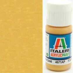 Italeri Metal Gloss Gold (4671AP) - Vopsea pentru machete aurie metalizată 20ml (4671AP)