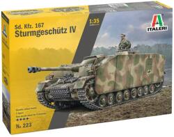 Italeri 1/35 Sd. Kfz. 167 Sturmgeschütz IV machetă tun de asalt (0223S)