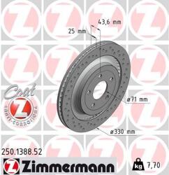 ZIMMERMANN Disc frana ZIMMERMANN 250.1388. 52 (250.1388.52)