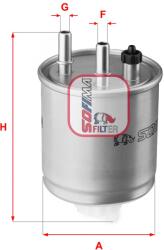 SOFIMA Filtru combustibil SOFIMA S 4117 NR (S 4117 NR) - fixbox