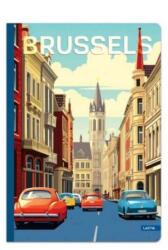 Lastva Városos keményfedeles notesz - A4 96 lapos vonalas - BRUSSELS (FR-8606013565066BRUSSELS)