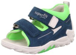 Superfit Sandale pentru băieți FLOW Blue/Light Green Superfit 1-000035-8020 green - 23