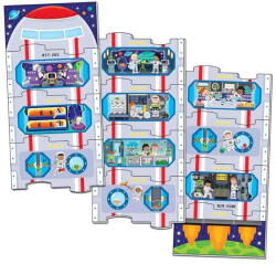 Galt Puzzle vertical - Nava spatiala (12 piese) PlayLearn Toys Puzzle