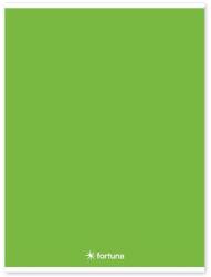 Fortuna Füzet vonalas FORTUNA Monocolor A/4 32 lapos zöld (01.02094) - fotoland
