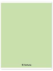 Fortuna Füzet vonalas FORTUNA Monocolor A/4 32 lapos pasztell zöld (01.02105) - fotoland