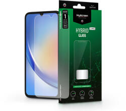 MyScreen Samsung SM-A346 Galaxy A34 5G rugalmas üveg képernyővédő fólia - MyScreen Protector Hybrid Glass Lite - átlátszó - rexdigital