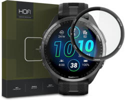 HOFI Hybrid Pro+ Glass üveg képernyővédő fólia - Garmin Forerunner 965 - fekete - rexdigital