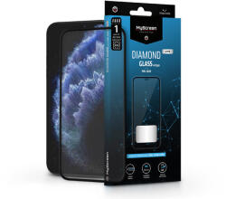 MyScreen Apple iPhone X/XS/11 Pro edzett üveg képernyővédő fólia - MyScreen Protector Diamond Glass Lite Edge2.5D Full Glue - fekete - rexdigital