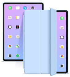  Tok Apple iPad Air 4 / 5 (2020/2022) 10.9 / iPad Air 6 (2024) 11.0 tablet tok (SmartCase) on/off funkcióval - Tech-Protect - kék (ECO csomagolás)