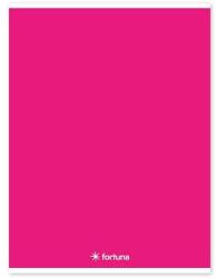 Fortuna Füzet vonalas FORTUNA Monocolor A/4 32 lapos magenta (01.02095) - fotoland