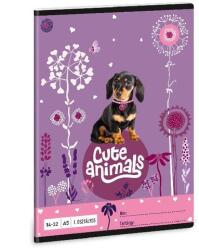 Ars Una Füzet ARS UNA A/5 32 lapos vonalas 14-32 I. osztályos Cute Animals-Puppy (53583697) - fotoland