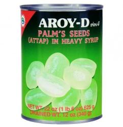 Aroy-D Brand Pálmamag Szeletek Szirupban, 625gr (Aroy-D)