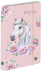 KARTON P+P Füzetbox OXY A/5 Jumbo Horse romantic (8-72123) - papir-bolt