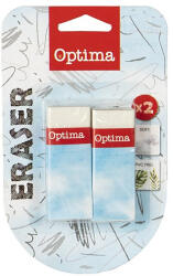 Optima Radír OPTIMA papírtokos 2db/bliszter (100020) - papir-bolt