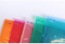 BLUERING Irattartó tasak A5, PP patentos Bluering® transzparens zöld - iroszer24