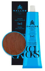 Kallos Colors Vopsea de Păr Permanentă 60ml Culoare Uniformă și Acoperire Completă a Firelor Albe (KAVPC7D)