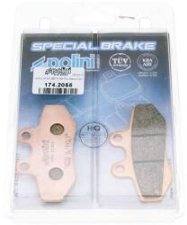 Polini Fékbetét pár Derbi Senda, GPR (EBE, EBS), Beta RR, Motorhispania, Rieju (AM6) szinterezett Polini