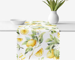 Goldea teflonbevonatú asztali futó - citromok 35x140 cm