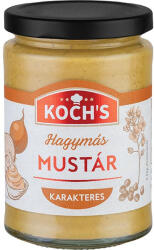 KOCHs Mustár vöröshagymával 350g - vegyesbolt