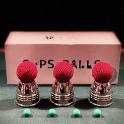  Mini bűvös poharak deluxe készlet / Mini cups and Balls Deluxe Set by Bluether Magic and Raphael