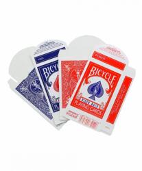 U. S. Playing Card Company Bicycle üres kártyadoboz (régi minta)