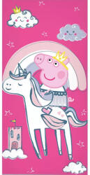 Peppa malac Unicorn fürdőlepedő, strand törölköző 70x140cm (CBX223018PP) - oliviashop