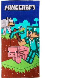 Minecraft Diamond Armor fürdőlepedő, strand törölköző 70x140cm (CBX2402154MC) - oliviashop