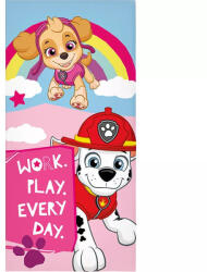 Mancs Őrjárat Work and Play fürdőlepedő, strand törölköző 70x140cm (CBX224132PAW) - oliviashop