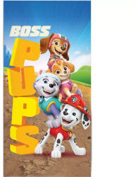  Mancs Őrjárat Boss Pups fürdőlepedő, strand törölköző 70x140cm (CBX231256PAW) - oliviashop