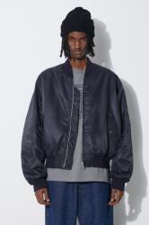 Ambush bomber dzseki Nylon Bomber férfi, sötétkék, átmeneti, oversize, BMEH012S24FAB - sötétkék XL