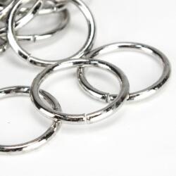  Fémkarika ezüst 2, 5cm 20db/csomag - kosarbolt