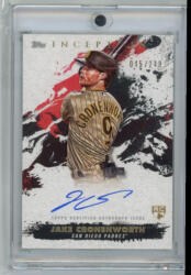 Topps 2021-2022 Topps Inception Rookie and Emerging Stars Autographs #RESA-JCR Jake Cronenworth